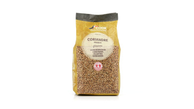 Graines de coriandre bio pour cuisine professionnelle et préparation pâtisserie/glacerie - Sachet de 500g