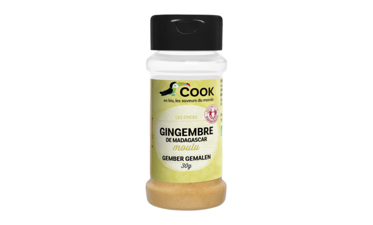Gingembre en poudre Bio - Sachet de 500g