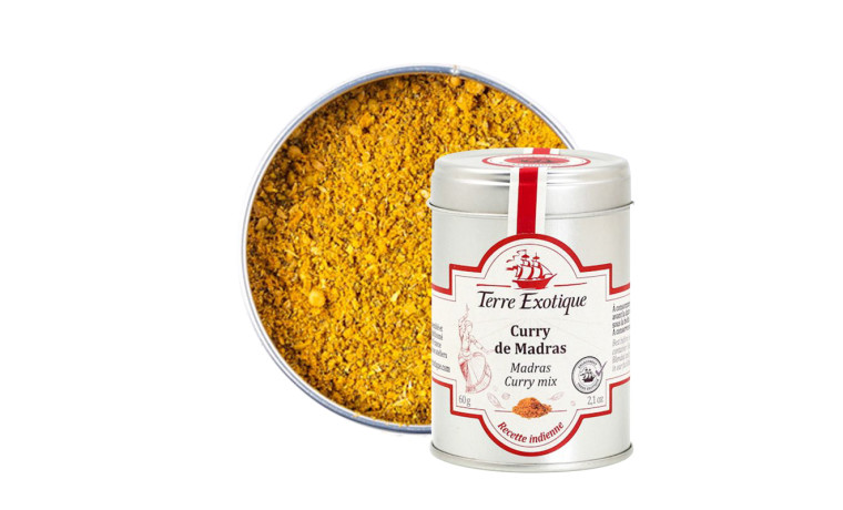 Curry de Madras d’Inde pour préparations culinaires professionnelles - Sachet de 500g