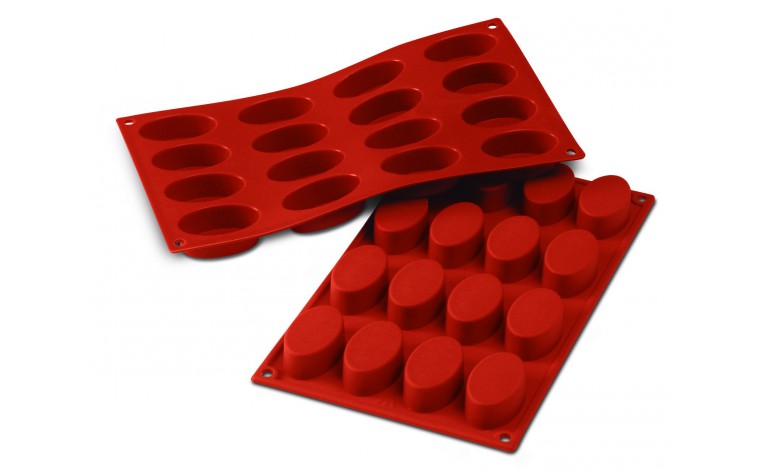 Moule silicone Gastroflex 16 petits fours ovales