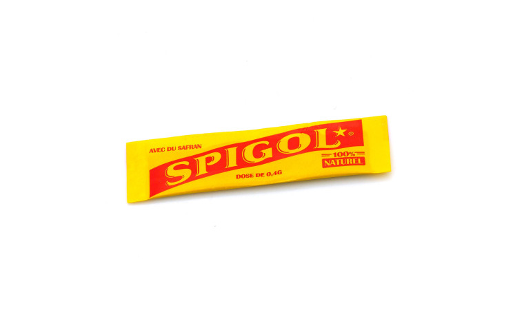 Spigol® - Mélange d’épices pour paëlla avec 3% de safran en dosettes - Etui 50 doses