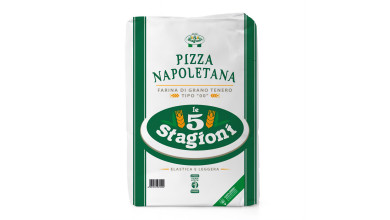 Farine à pizza 5 Stagioni Napoletana Verde Type 00 W280 - Sac de 10kg