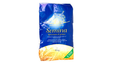 Farine à pizza Semina Spremuta di Grano type 2 pour préparation professionnelle de pâtes à pizza - Sac 10kg