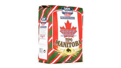 Farine à pizza professionnelle Type 0 Manitoba PZ8 W360 - Sac de 5kg