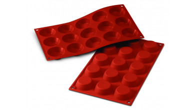 Silicone mould 15 tarts