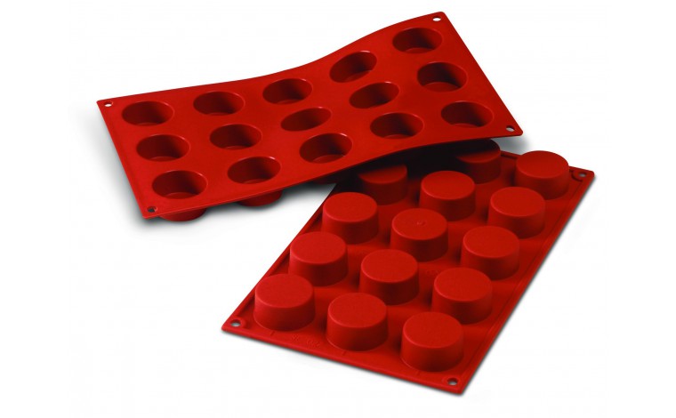 Silicone mould 15 small round ovens