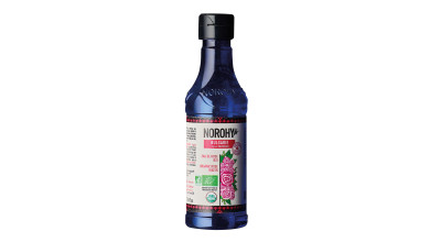 Eau de rose Bio pour la cuisine professionnelle et la préparation de desserts et glaces - Bouteille de 225ml