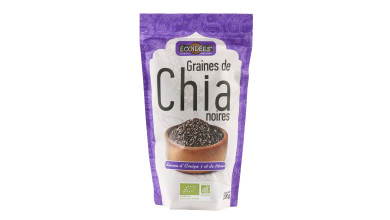 Graines de chia biologiques – Ethnoscience - Sachet de 600g