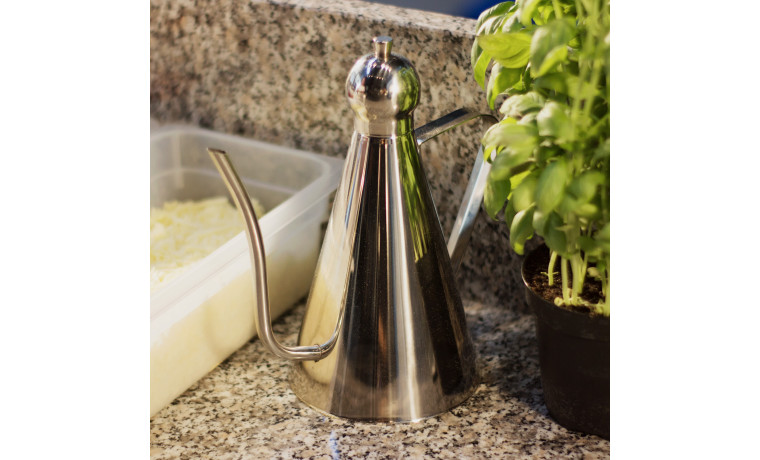 Huilier professionnel en inox – capacité 1 L - Le huilier