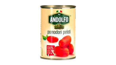 Tomates italiennes pelées au jus pour la cuisine professionnelle, idéales pour préparer des bases de sauces et préparations culi