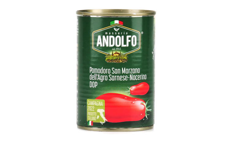 Tomates pelées italiennes San Marzano dell'Agro Sarnese-Nocerino AOP - Boîte de 2.550kg