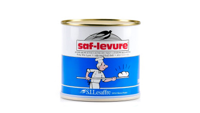 Saf Levure sèche active déshydratée (bleue) pour la boulangerie et les préparations de cuisine professionnelle - Boîte de 500g