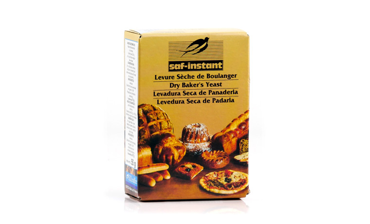 Levure sèche instantanée Saf-Instant Rouge pour boulangerie et préparation de pâtes levées en cuisine professionnelle - Sachet d