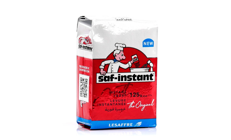 Levure sèche instantanée Saf-Instant Rouge pour boulangerie et préparation de pâtes levées en cuisine professionnelle - Sachet d