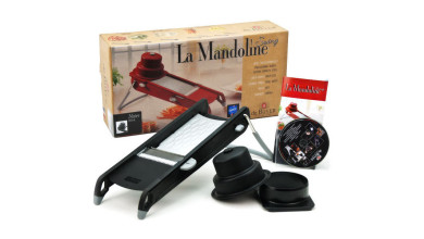 Mandoline Swing de Buyer pour la préparation professionnelle en cuisine - La mandoline complète