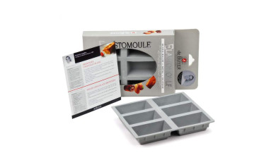 Moule à cake portion en Elastomoule - Moule 6 cakes