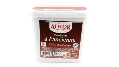 Moutarde à l’ancienne en seau pour usage professionnel - Seau de 1,1kg