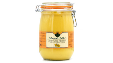 Moutarde de Dijon Edmond Fallot en bocal Le Parfait – 1,1 kg - Bocal de 1.1kg