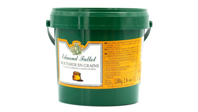 Moutarde en grains Edmond Fallot – Seau baby en plastique - Seau baby 1.1kg