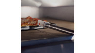 Pince réglable en inox avec manche de 30 cm pour plaque de cuisson — idéale en cuisine professionnelle - La pince