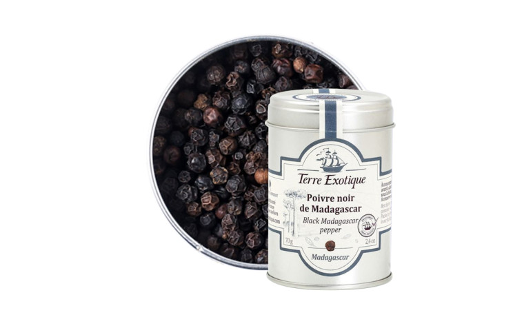 Poivre noir de Madagascar pour la cuisine professionnelle - Sachet de 1kg