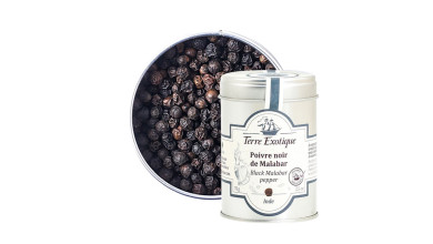 Poivre noir de Malabar pour cuisine professionnelle - Sachet de 1kg
