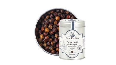 Poivre rouge de Kampot pour cuisine professionnelle (CH R) - Sachet de 250g