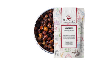 Poivre rouge de Kampot pour cuisine professionnelle (CH R) - Sachet de 250g