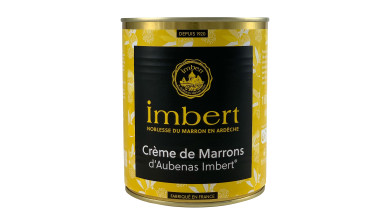 Crème de marrons (50%) d’Aubenas – gros conditionnement - Boîte 4/4 - 1kg