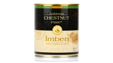 Pâte de marrons 60% d’Aubenas Imber – conditionnement en gros pour professionnels - Boite 4/4 - 1kg