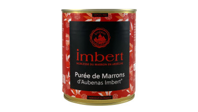 Purée de marrons non sucrée d’Aubenas – gros conditionnement, idéale pour la cuisine professionnelle et la production de prépara
