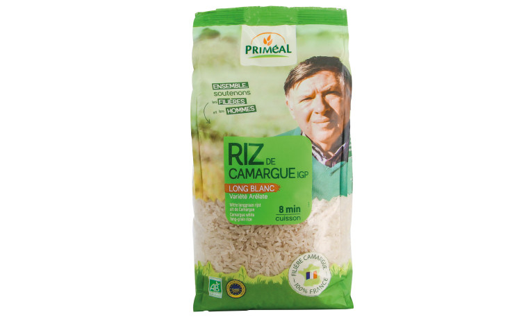 Riz long blanc de Camargue bio - Sac de 5kg