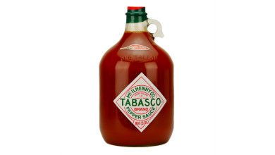 Gallon de Tabasco rouge – 3,8 L - Gallon en verre 3.8L