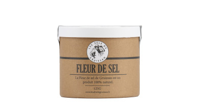 Fleur de sel de Gruissan en Méditerranée - Tube cartonné de 500g