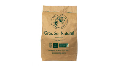Sac de 5 kg de gros sel bio de Gruissan - Sac de 5kg