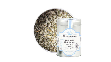 Fleur de sel à l'ail des ours - Sachet de 1kg