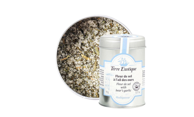 Fleur de sel à l'ail des ours - Sachet de 1kg