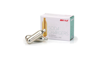 Cartouches de gaz CO2 pour eau de seltz – Soda - Boîte 10 cartouches