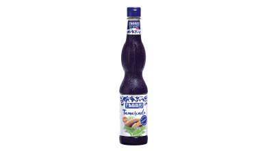 Sirop de Tamarin Fabbri pour la préparation de boissons et desserts en cuisine professionnelle - Bouteille de 560ml