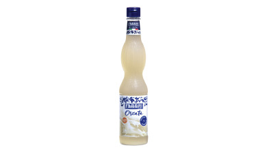 Sirop d’Orgeat Fabbri pour préparation glacée et desserts en cuisine professionnelle - Bouteille de 560ml