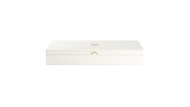 Coffret Thé Palace – Coffret en bois laqué ivoire – 72 sachets - Le coffret