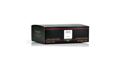Thé noir Breakfast en sachets cristal – Dammann Frères - Boite 50 sachets cristal