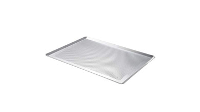 Plaque de cuisson en aluminium perforé pour la cuisine professionnelle - Plaque 40x30cm