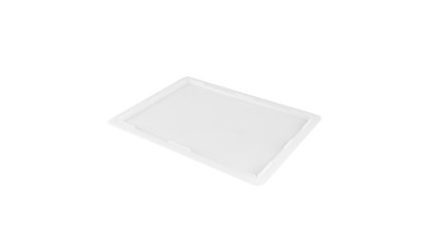 Couvercle à poser blanc pour demi bac à pâtons 9 L (400 x 300 x 30 mm) – Gilac - Le couvercle (400 x 300 x 30 mm)