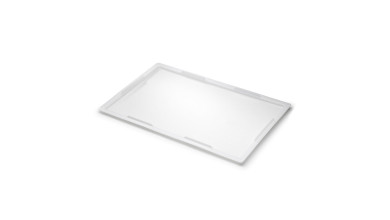Couvercle blanc pour bacs à pâtons 600 x 400 x 25 mm - Gilac - Le couvercle (600 x 400 x 25 mm)
