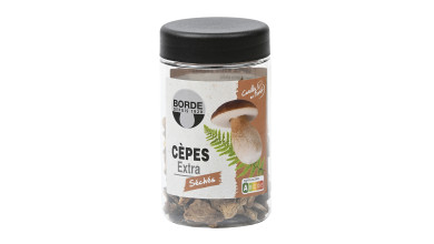 Cèpes extra séchés pour cuisine professionnelle - Pot de 225g