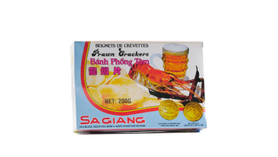 Chips de crevettes pour friture professionnelle - Sachet de 1kg