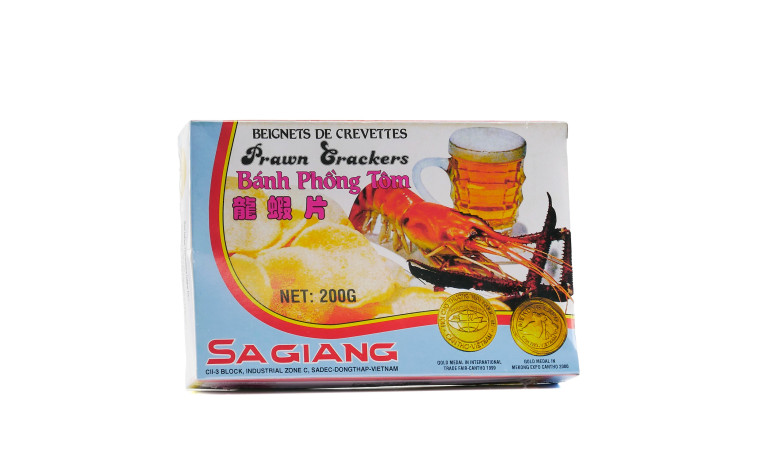 Chips de crevettes pour friture professionnelle - Sachet de 1kg