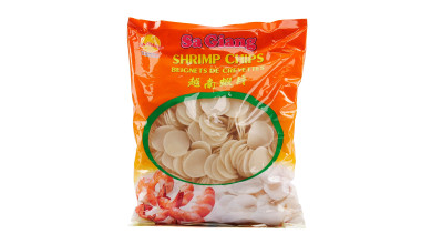 Chips de crevettes pour friture professionnelle - Sachet de 1kg