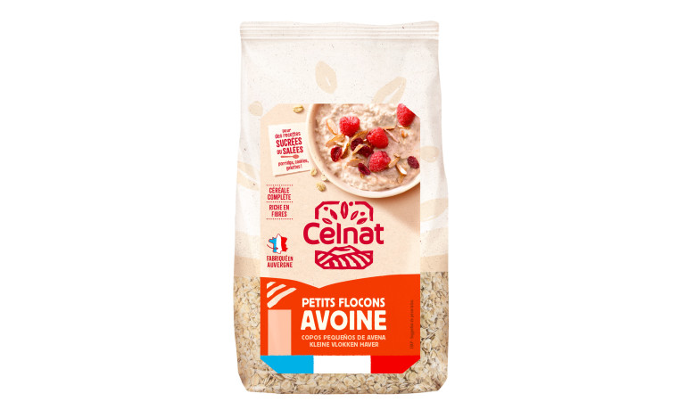 Petits flocons d’avoine bio pour préparations de glace et usages pâtisserie en cuisine professionnelle - Sac de 5kg